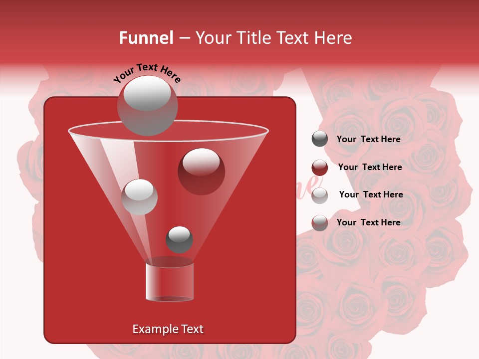 Valentine Love Red PowerPoint Template