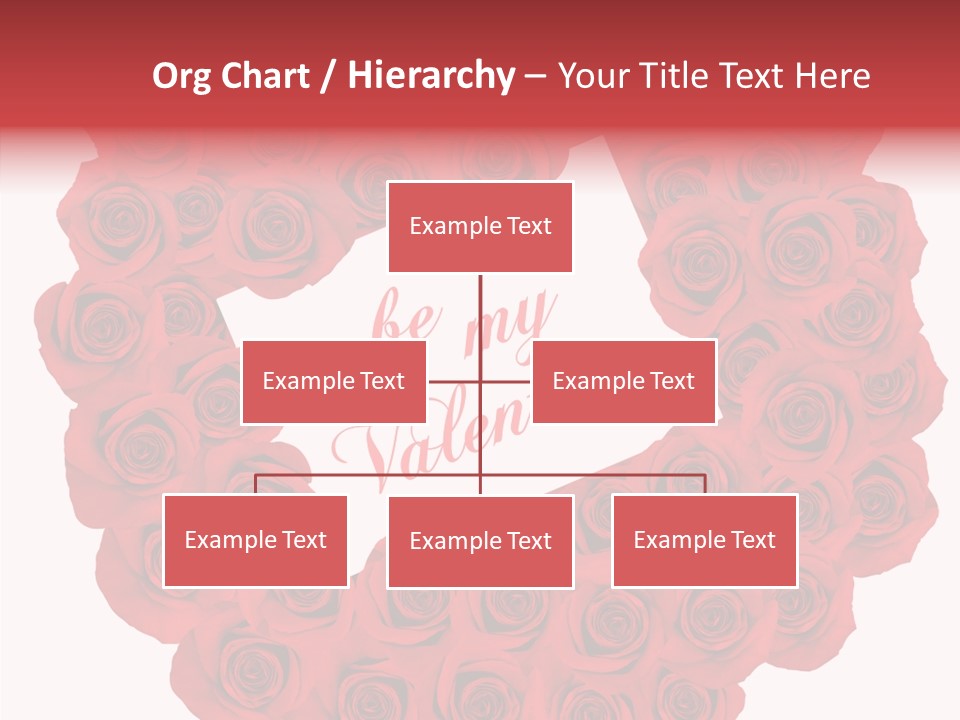 Valentine Love Red PowerPoint Template