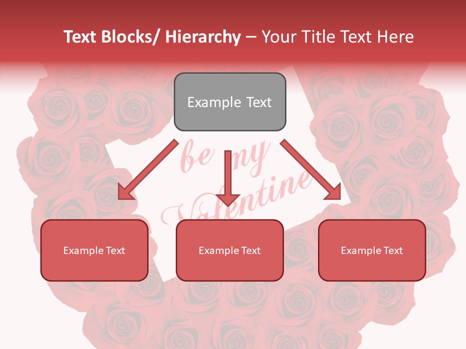 Valentine Love Red PowerPoint Template