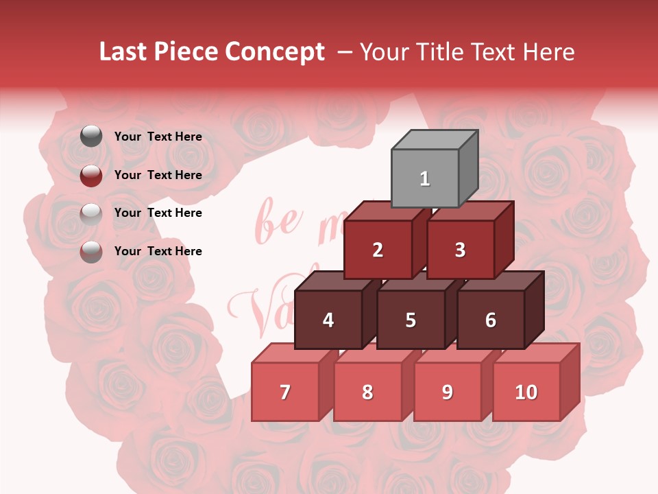 Valentine Love Red PowerPoint Template