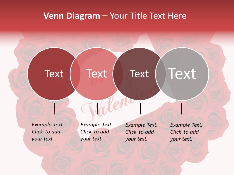 Valentine Love Red PowerPoint Template