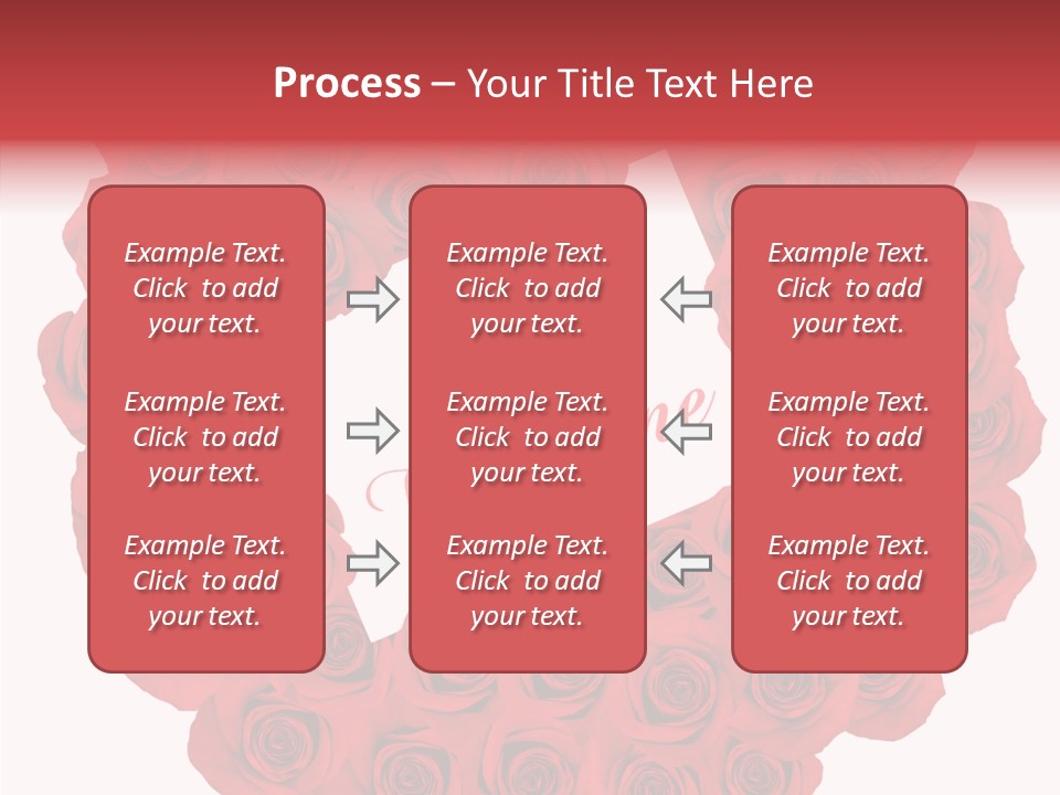 Valentine Love Red PowerPoint Template