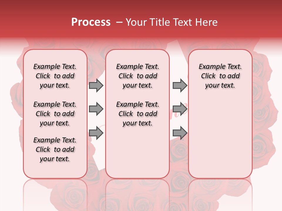 Valentine Love Red PowerPoint Template