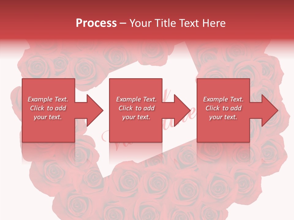 Valentine Love Red PowerPoint Template