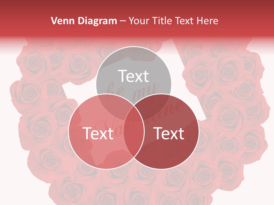 Valentine Love Red PowerPoint Template