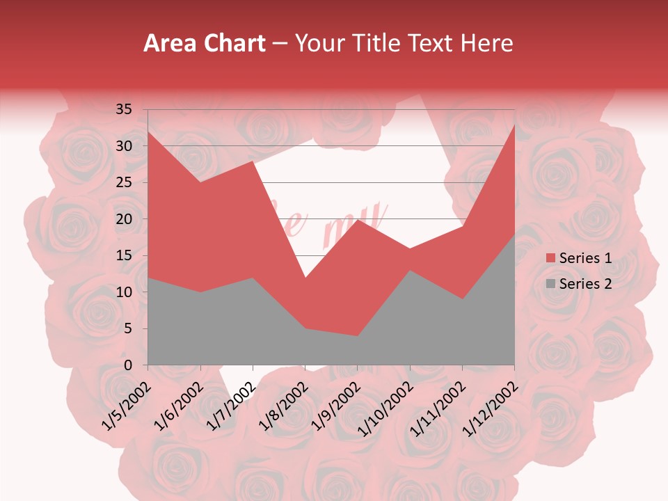 Valentine Love Red PowerPoint Template