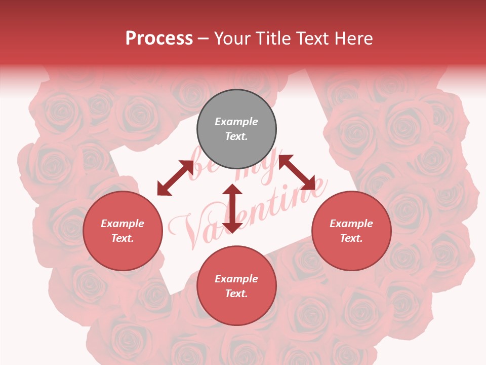 Valentine Love Red PowerPoint Template