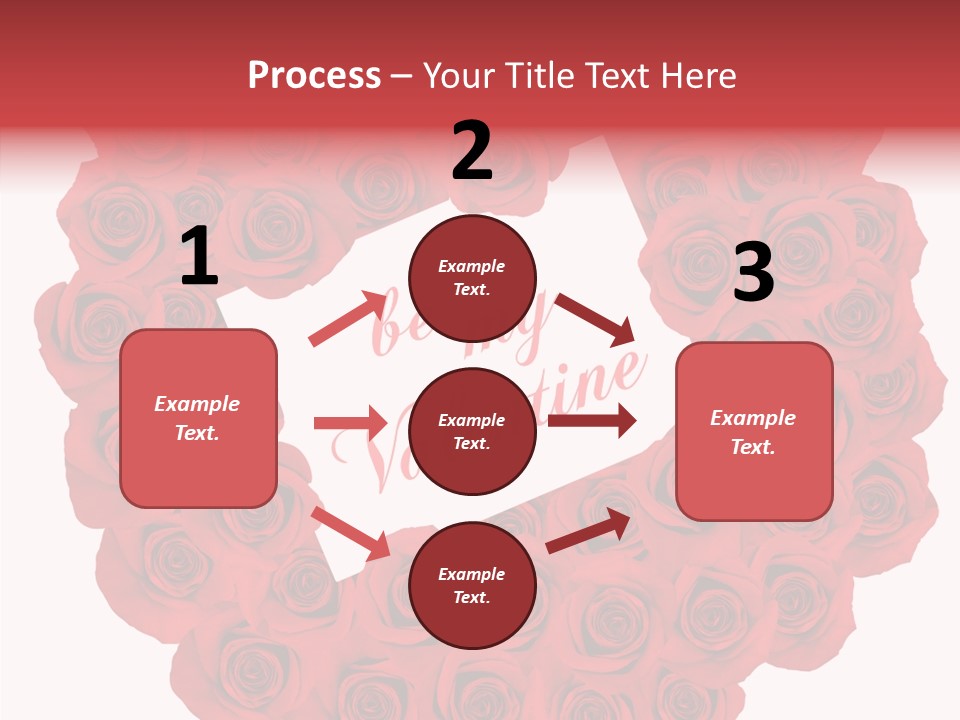 Valentine Love Red PowerPoint Template