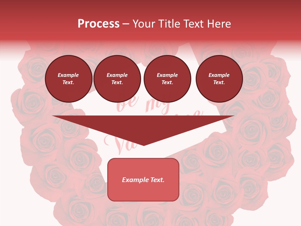 Valentine Love Red PowerPoint Template