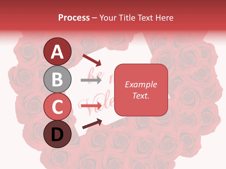 Valentine Love Red PowerPoint Template
