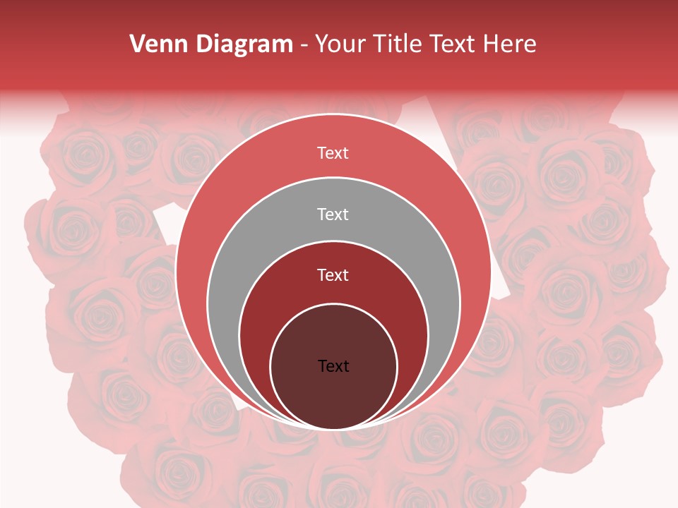 Valentine Love Red PowerPoint Template