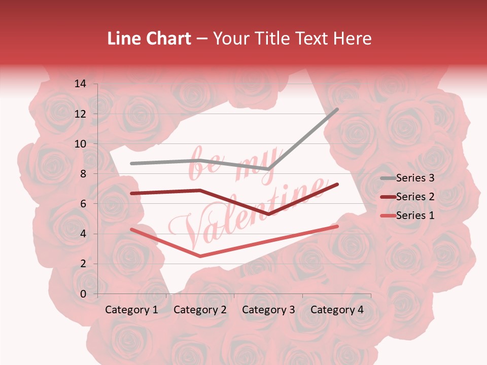 Valentine Love Red PowerPoint Template
