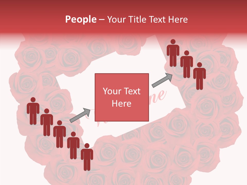 Valentine Love Red PowerPoint Template