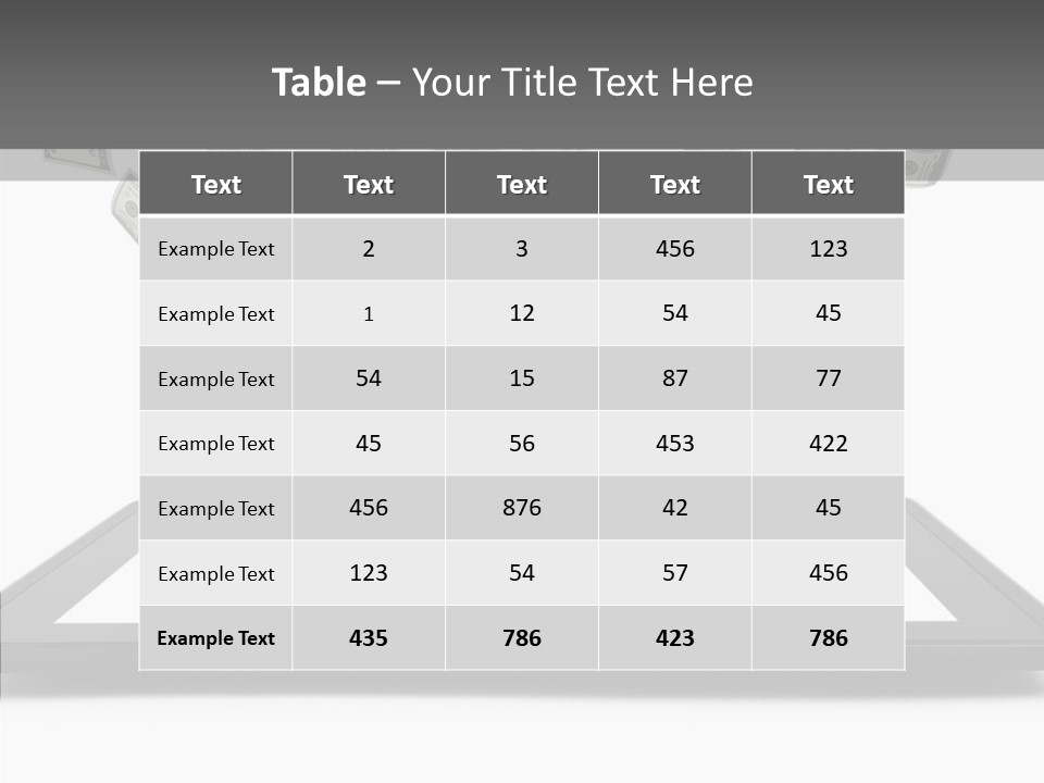 E Reader Computer Reflection PowerPoint Template