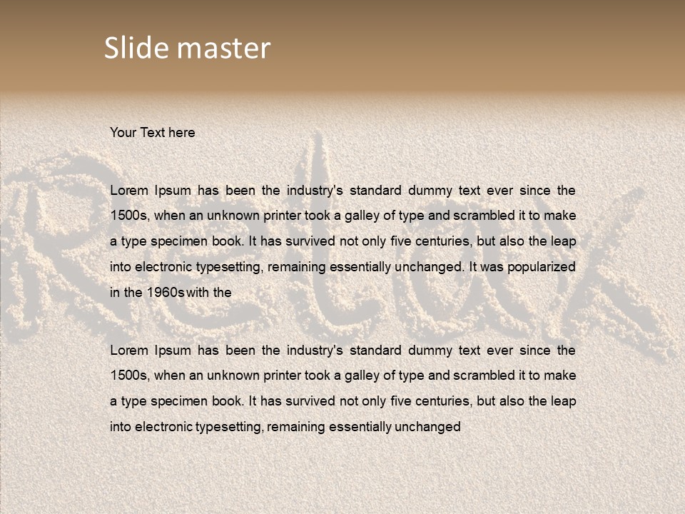 Management Table Figure PowerPoint Template