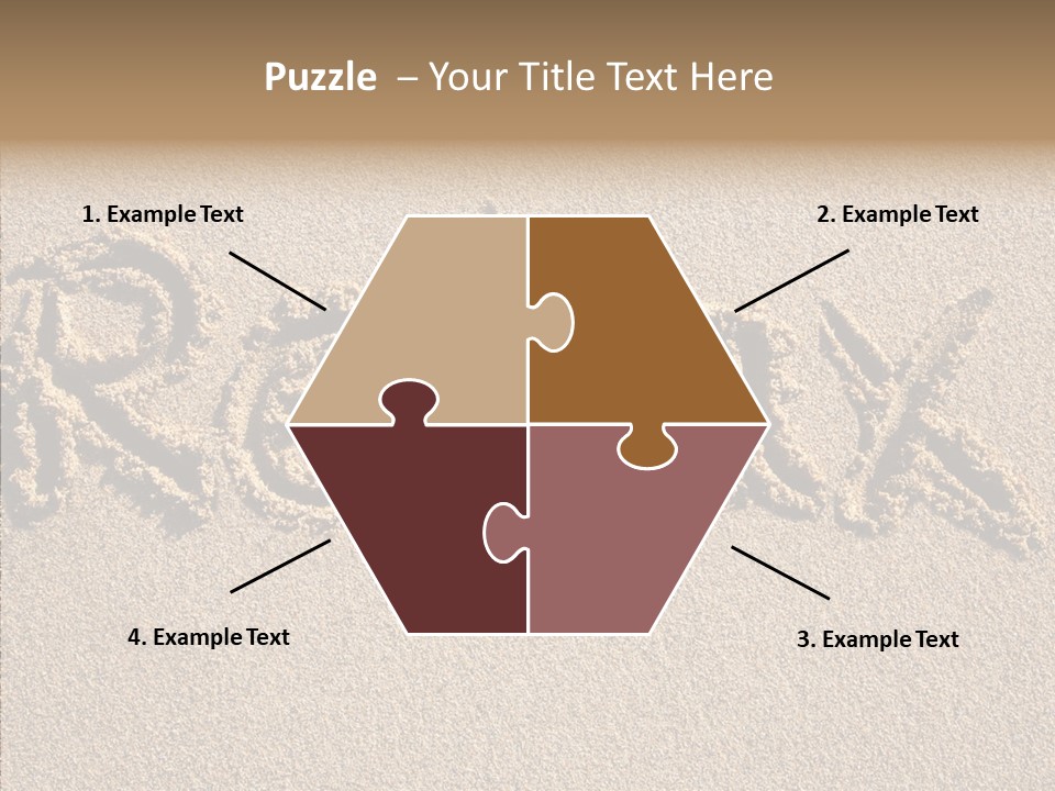Management Table Figure PowerPoint Template