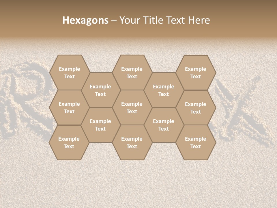 Management Table Figure PowerPoint Template