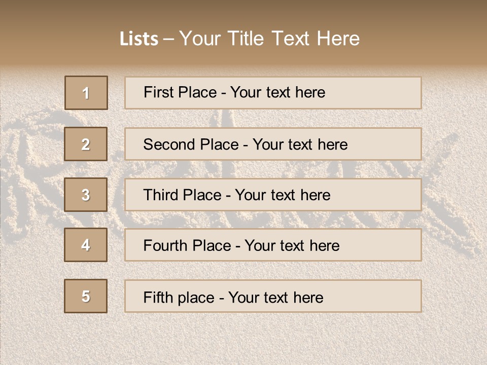 Management Table Figure PowerPoint Template