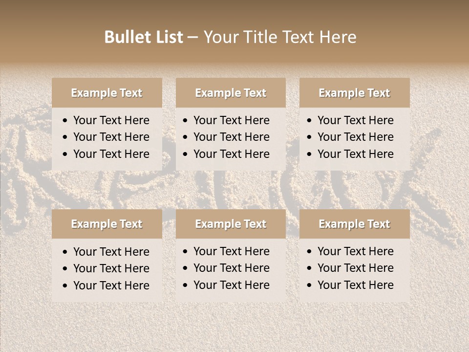 Management Table Figure PowerPoint Template