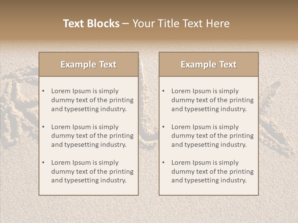 Management Table Figure PowerPoint Template