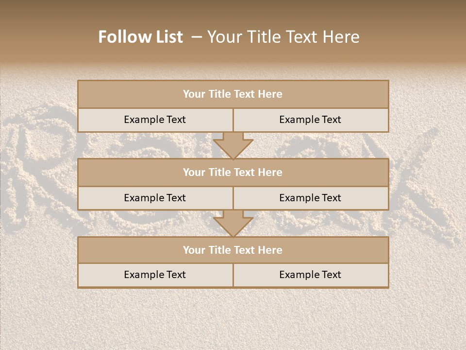 Management Table Figure PowerPoint Template