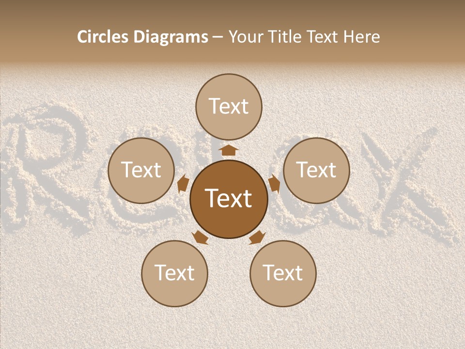 Management Table Figure PowerPoint Template