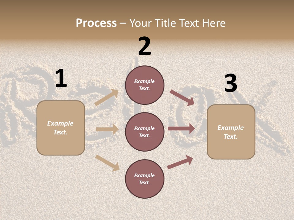 Management Table Figure PowerPoint Template