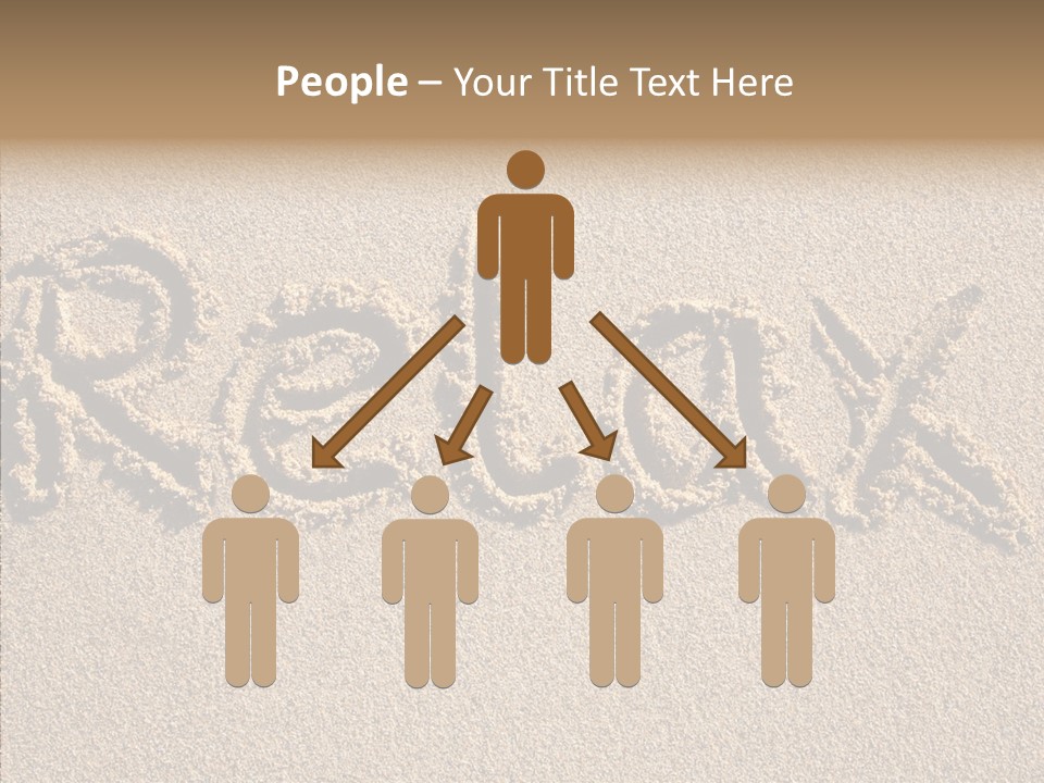 Management Table Figure PowerPoint Template