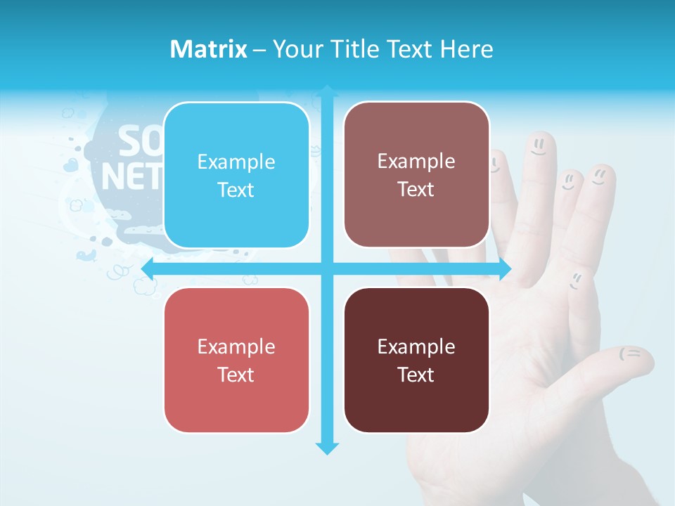 Success Couple Global PowerPoint Template