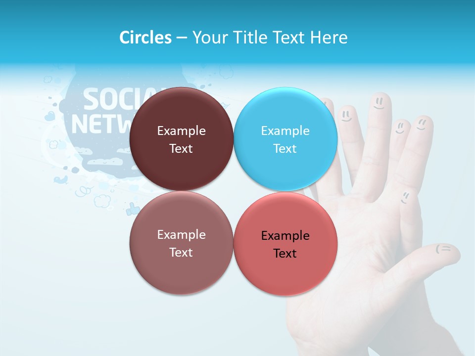 Success Couple Global PowerPoint Template