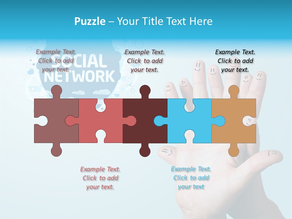 Success Couple Global PowerPoint Template