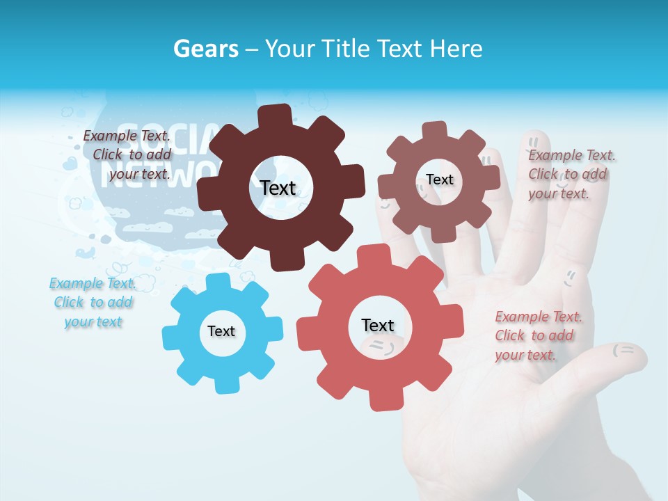 Success Couple Global PowerPoint Template