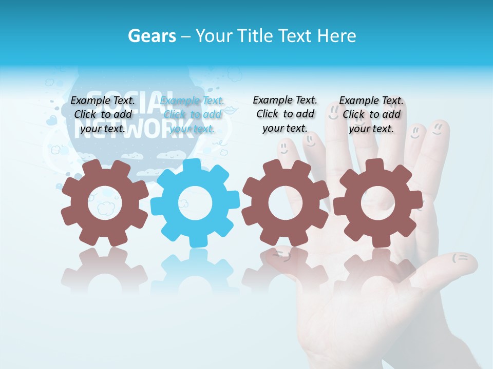 Success Couple Global PowerPoint Template