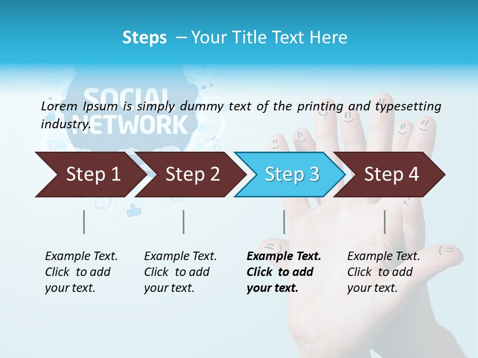 Success Couple Global PowerPoint Template
