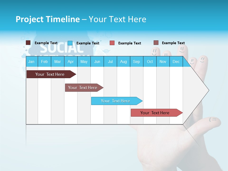 Success Couple Global PowerPoint Template