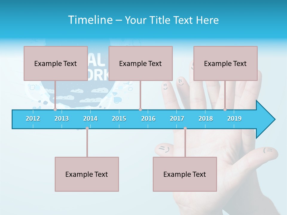 Success Couple Global PowerPoint Template