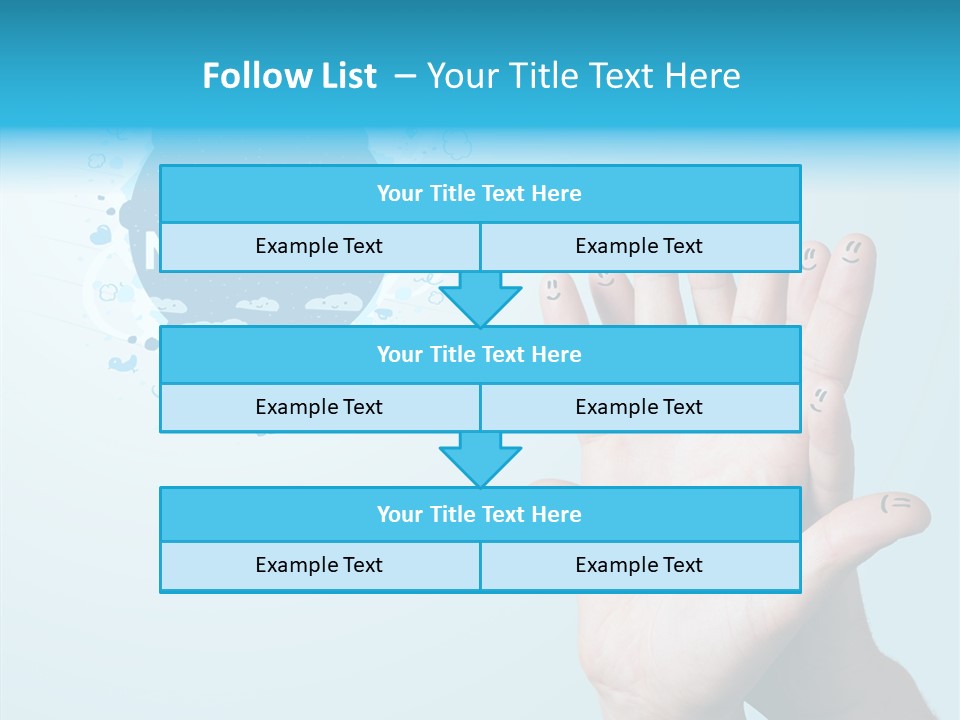 Success Couple Global PowerPoint Template