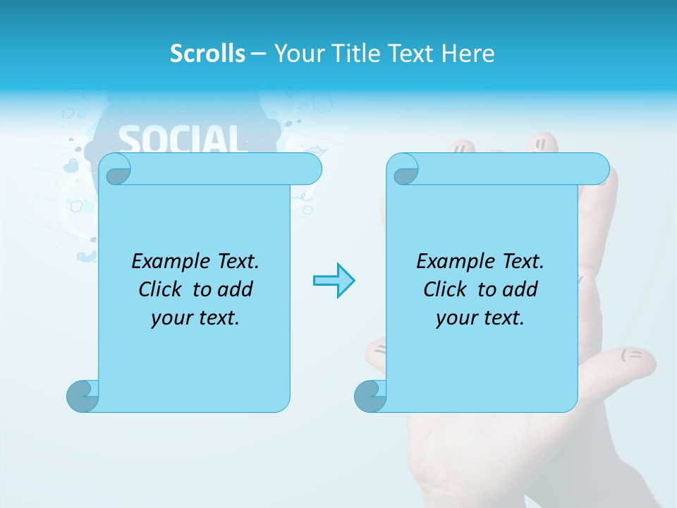 Success Couple Global PowerPoint Template