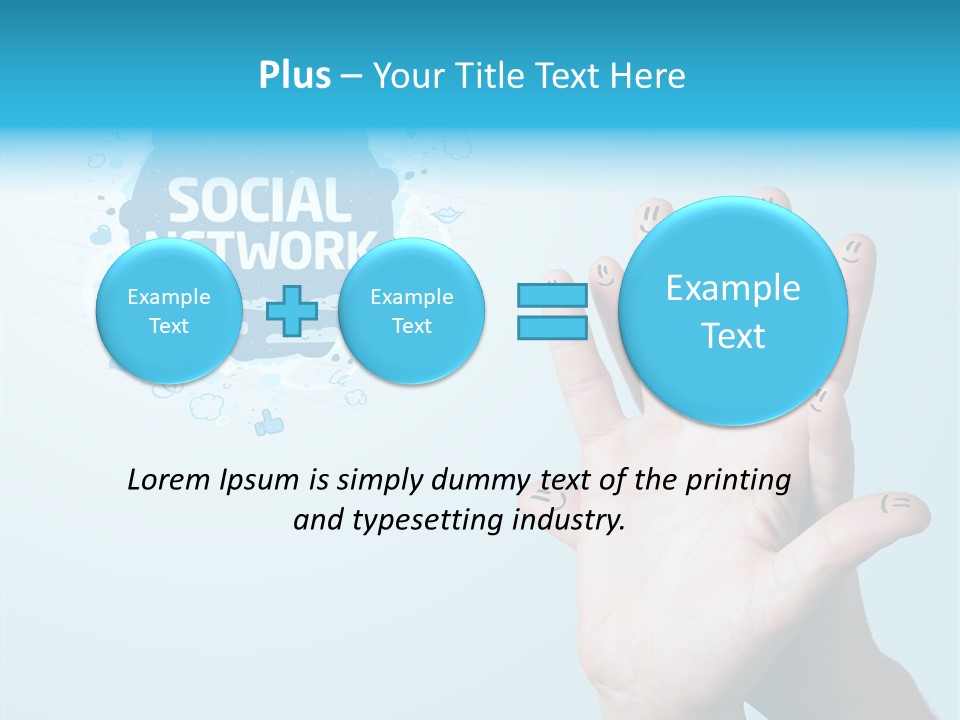 Success Couple Global PowerPoint Template