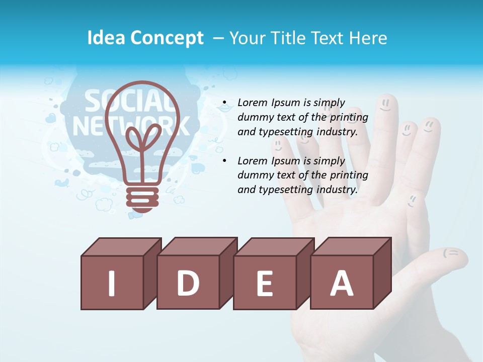 Success Couple Global PowerPoint Template