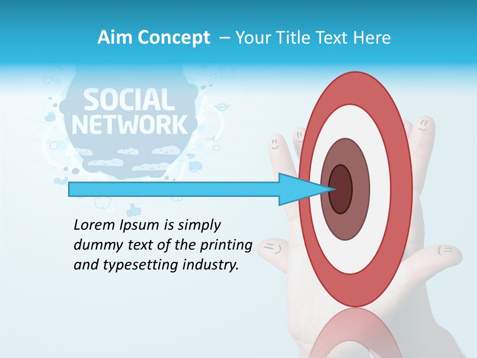 Success Couple Global PowerPoint Template