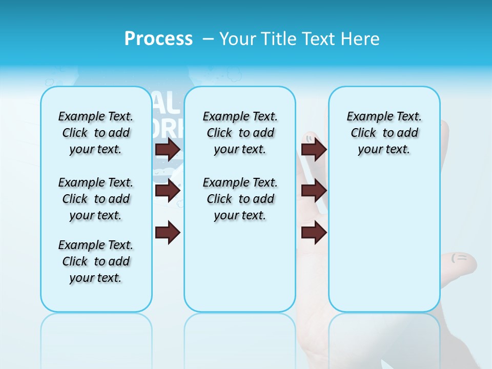 Success Couple Global PowerPoint Template