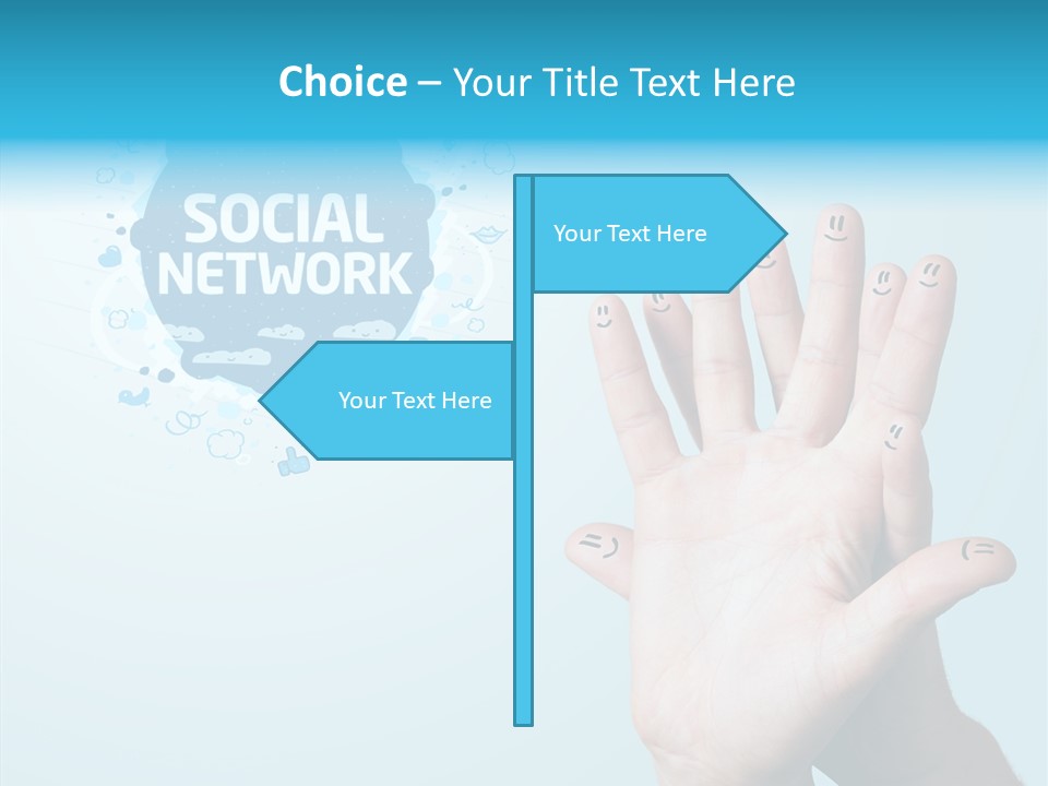 Success Couple Global PowerPoint Template