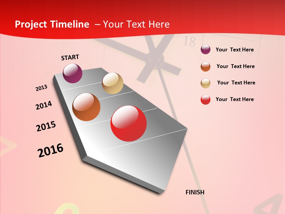 Love Ymbol Hand PowerPoint Template