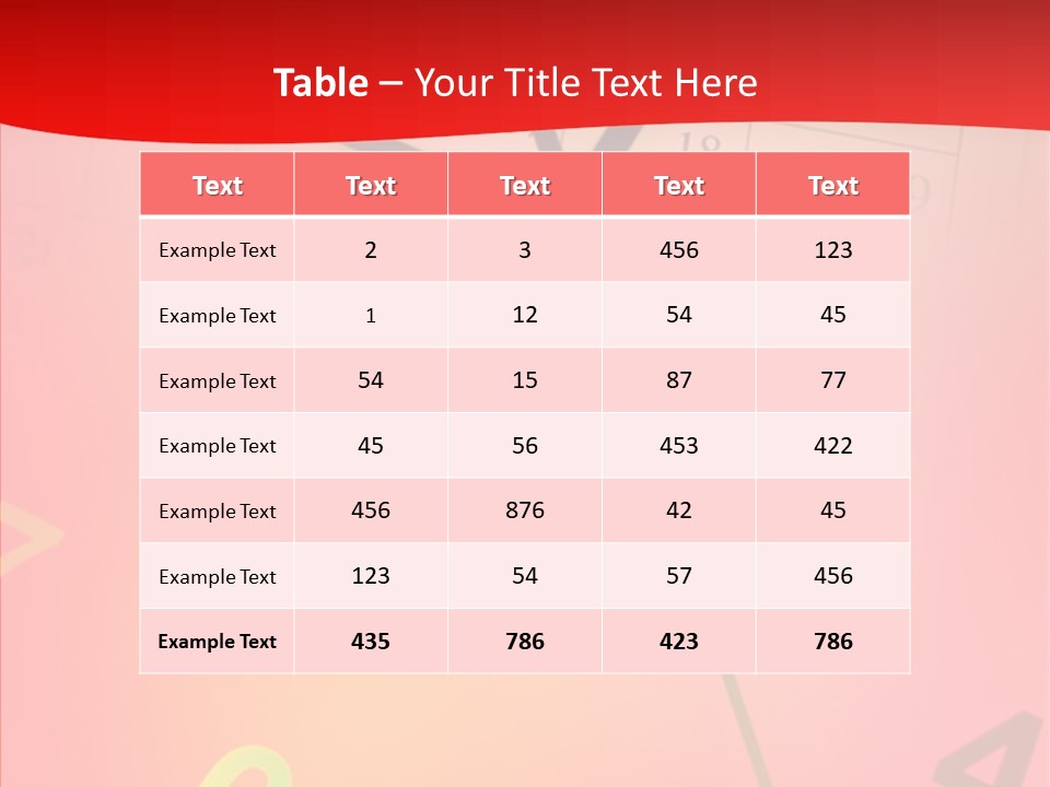 Love Ymbol Hand PowerPoint Template