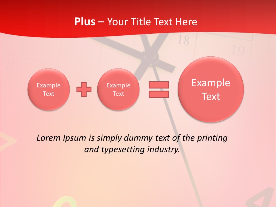 Love Ymbol Hand PowerPoint Template