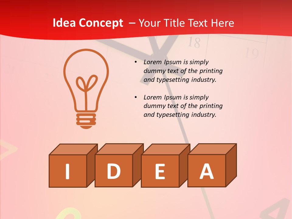 Love Ymbol Hand PowerPoint Template