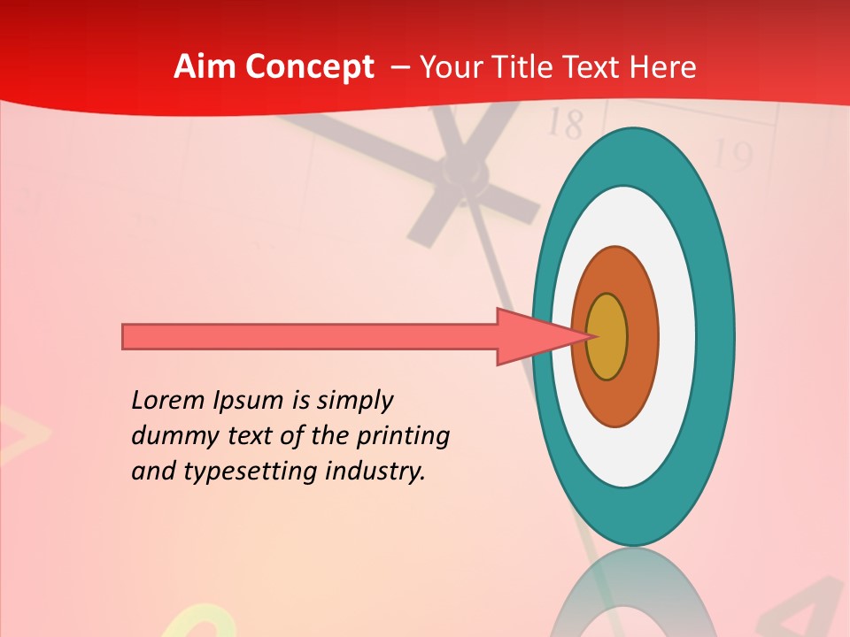 Love Ymbol Hand PowerPoint Template