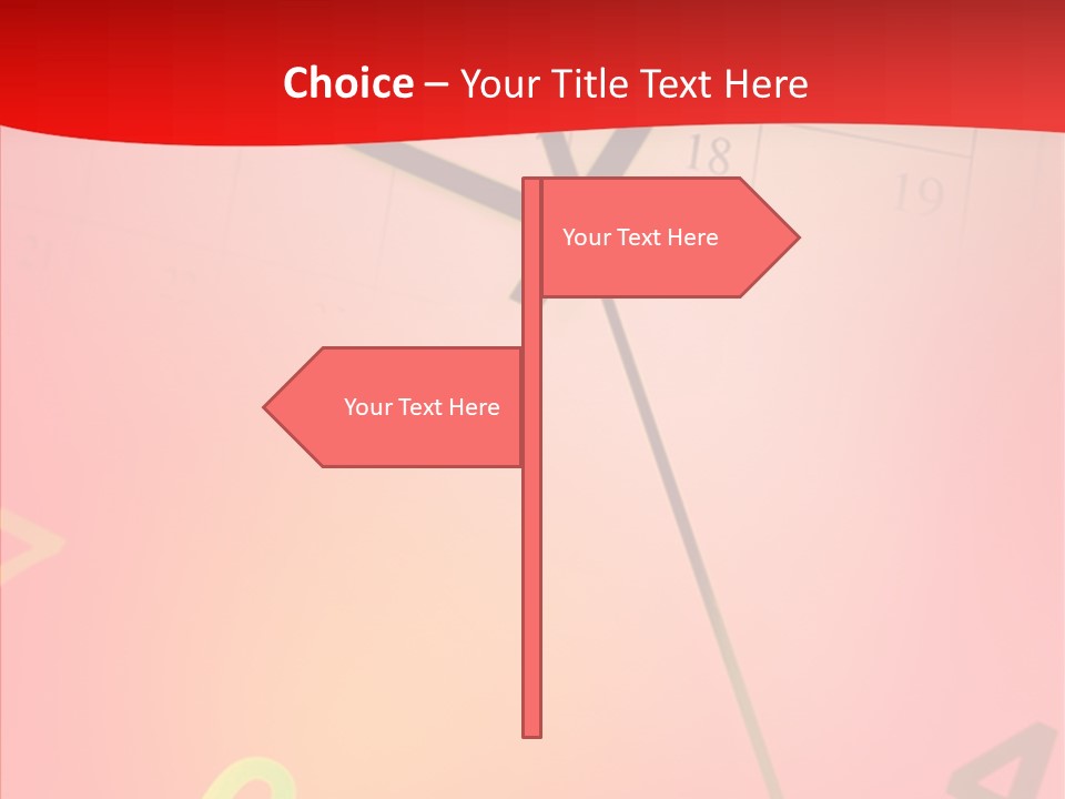 Love Ymbol Hand PowerPoint Template