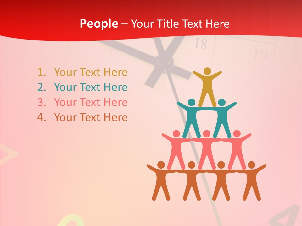 Love Ymbol Hand PowerPoint Template